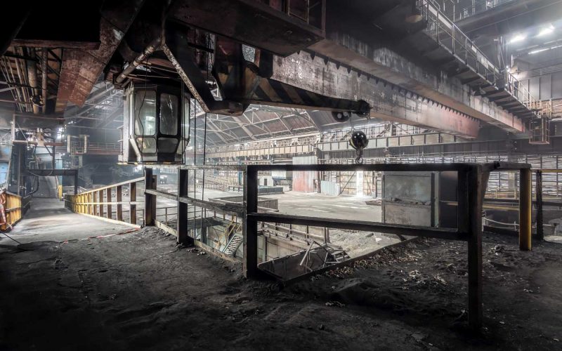 © Alek Sikora, Abandoned steel works, Czech Republic.